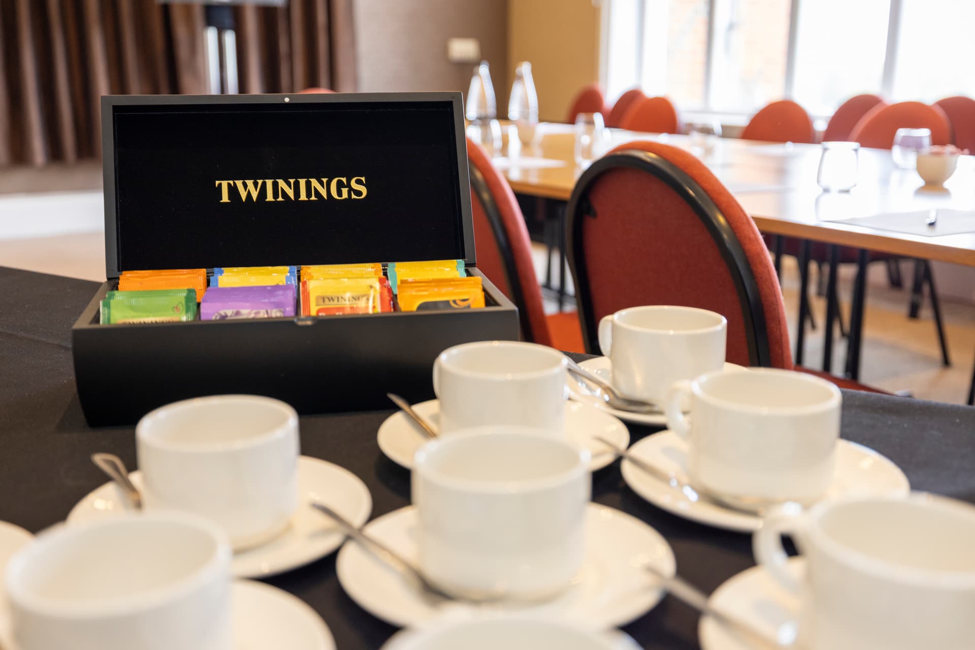 A warm welcome and fresh coffee.