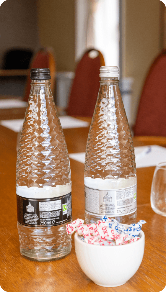 Large and small business meeting rooms