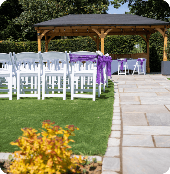 The perfect garden wedding venue
