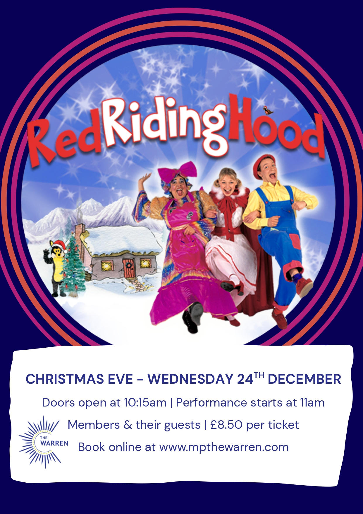 Christmas Panto non-members ultimate christmas party